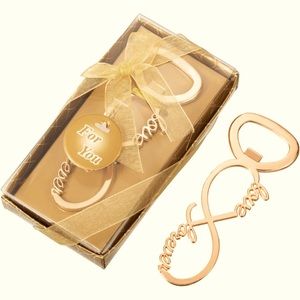 Love Forever Bottle Opener Gold 34 pcs